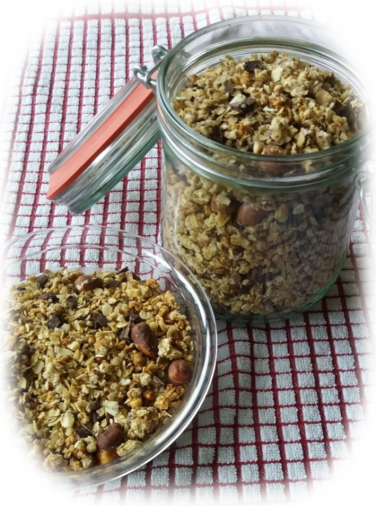 Cruesli met chocolade Cruesli met chocolade